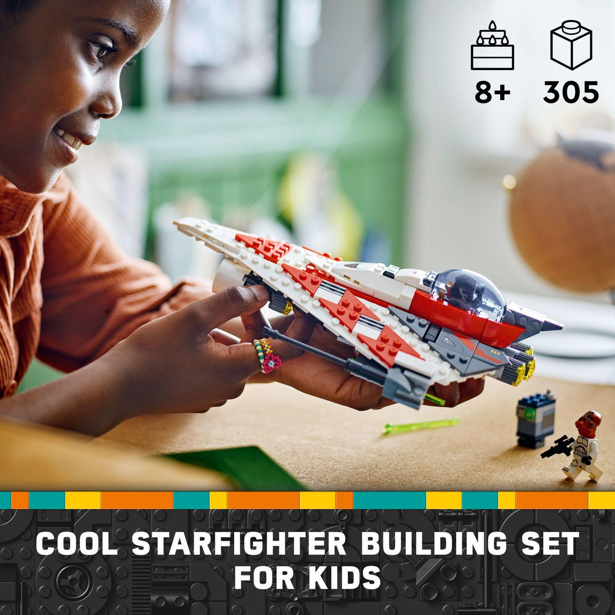 Buildable Toy Vehicle with Minifigure E833