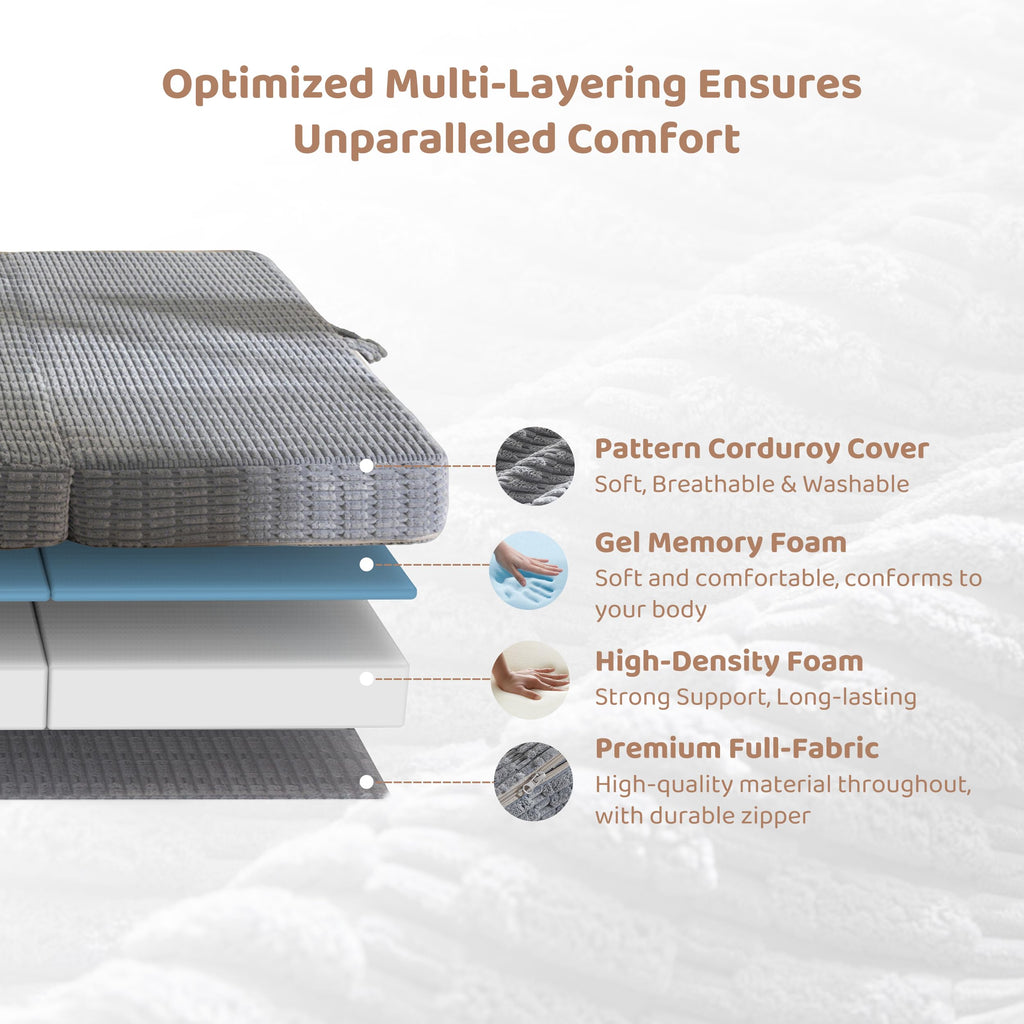 Memory Foam Tri-Folding Mattress H629172