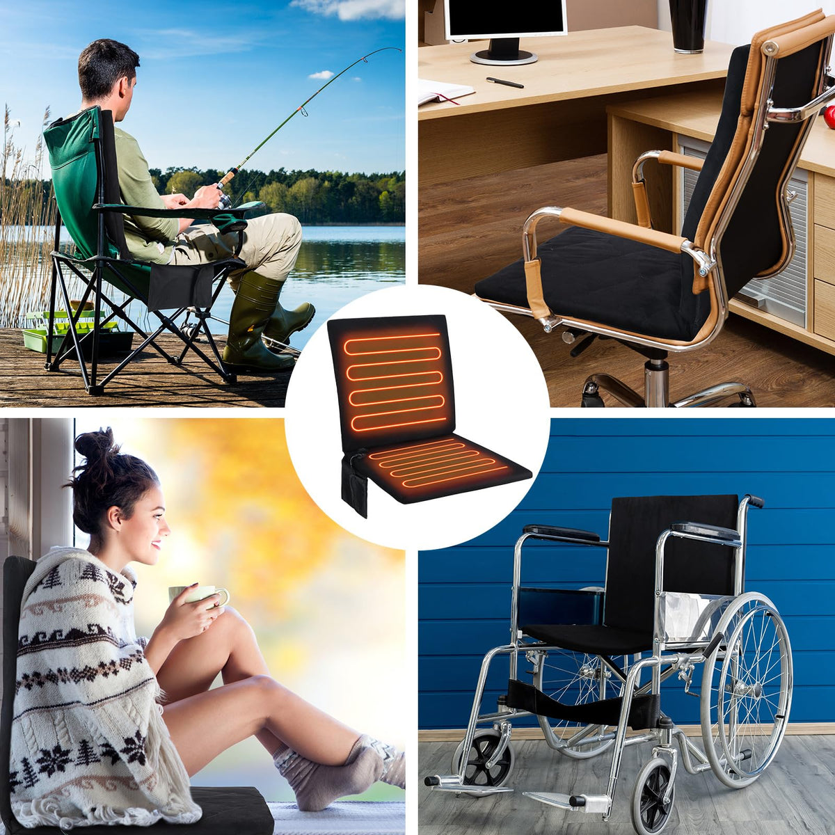 Heated Foldable Seat Cushion I7434