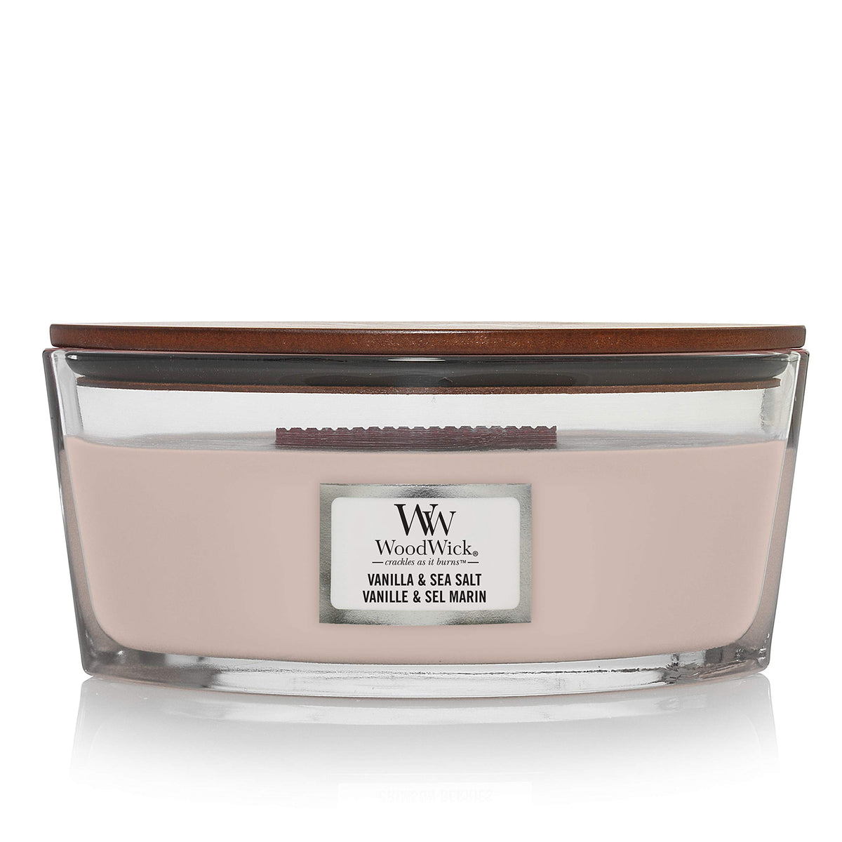 Scented Candle, Vanilla & Sea Salt, 16oz Q43093