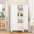 Metal Pantry Cabinet with 2 Door P6036