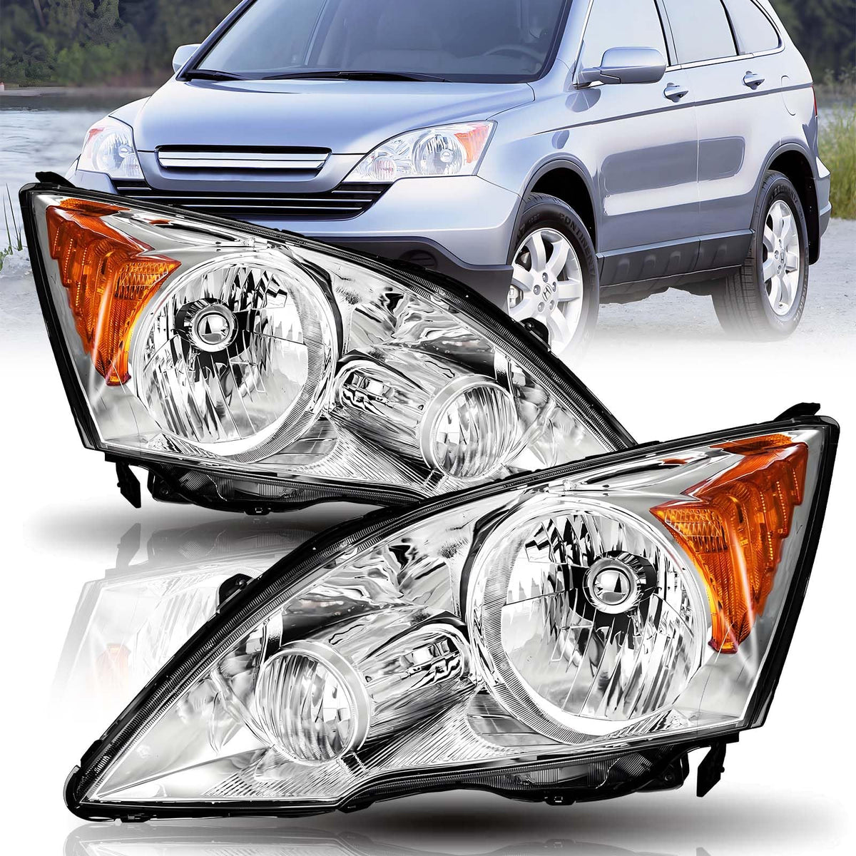 Headlights for 2007-2011 Honda CR-V A287872