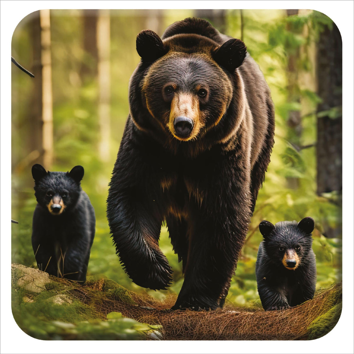 Black Bear 3D Coaster F815