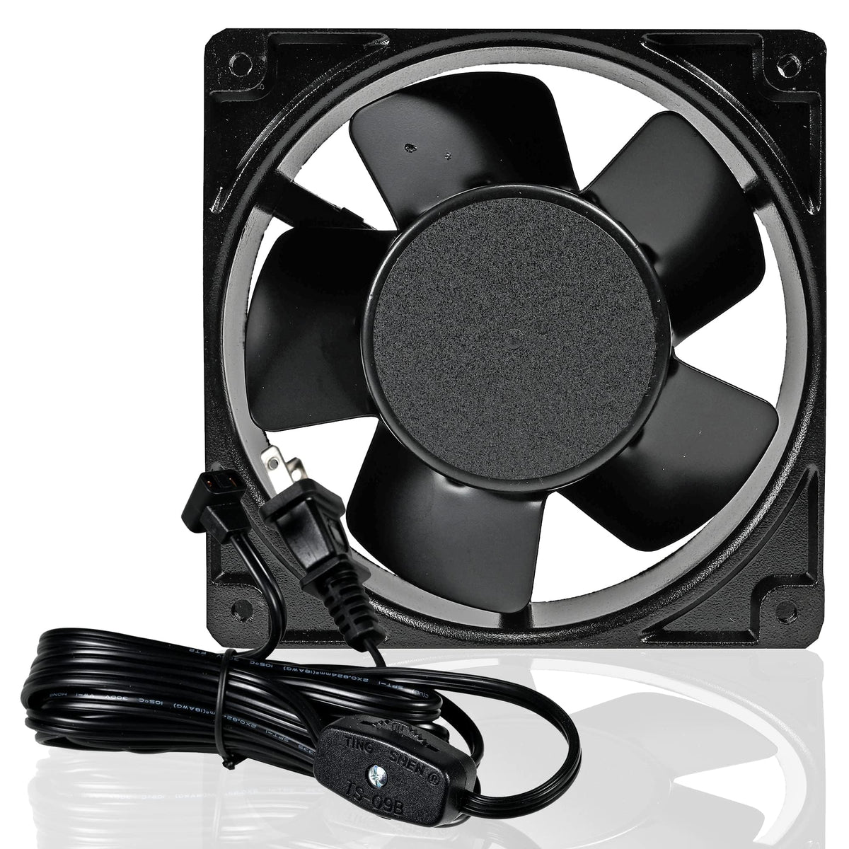 Quiet Air Cooling Corner Fan with Button Controller M609