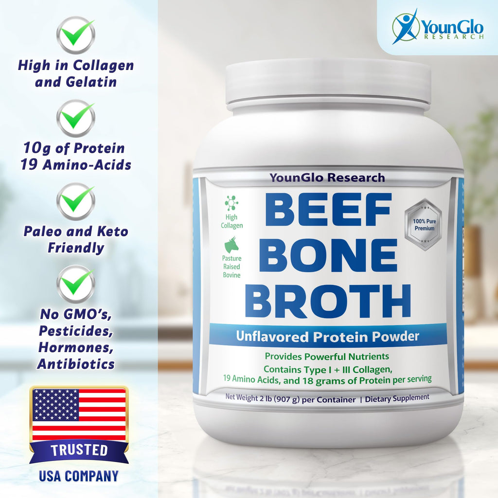 Beef Protein Powder 2 lb 4 PK Unflavored Grass Fed R686414