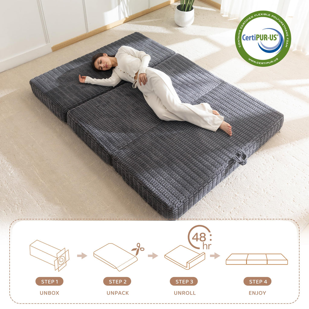 Memory Foam Tri-Folding Mattress H629172